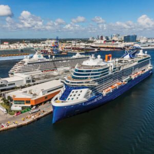 Embarkation Day on the Celebrity Beyond in Fort Lauderdale beyond in port everglades